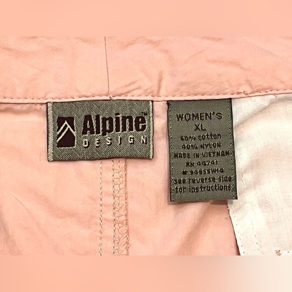 Alpine Design Light Pink Women's Lightweight Cotton Skirt with Pockets Size XL - Picture 11 of 16